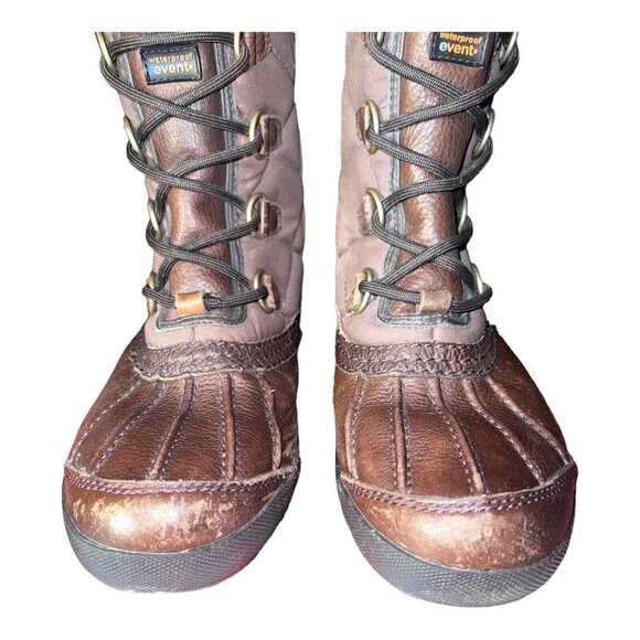 UGG Women's NEWBERRY 3224 Quilted Snow Boot (Waterproof, Shearling Lined) Sz 9 - Picture 3 of 16